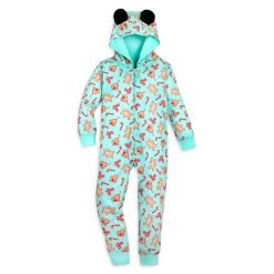 Disney Onesie Pajamas For Kids - Mickey Holiday Treats