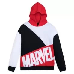 Disney Pullover Hoodie For Adults - Marvel Logo