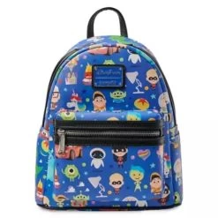 Disney Parks Loungefly Backpack - Pixar Chibi Characters