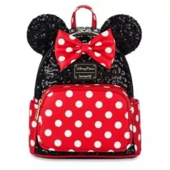 Disney Parks Loungefly Mini Backpack - Minnie Mouse - Sequined