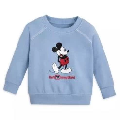 Disney Sweatshirt For Baby - Classic Mickey Mouse - Blue
