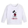 Disney Sweatshirt For Baby - Classic Mickey Minnie - White