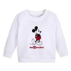 Disney Sweatshirt For Baby - Classic Mickey Minnie - White
