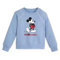 Disney Sweatshirt For Kids - Classic Mickey Mouse - Blue