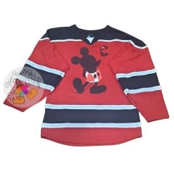 Disney Adult Shirt - Canada Pavilion Mickey Mouse Hockey Jersey