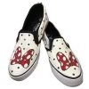 Disney Women's Shoes - Minnie Mouse Jeweled Bows - Size 6