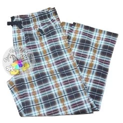 Disney Adult Lounge Pants - Mickey Mouse Fall Color Plaid - XL