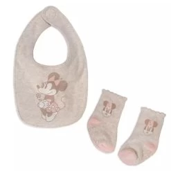 Disney Bib And Sock Set - Minnie Mouse