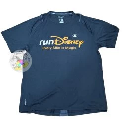 Disney Adult Shirt - RunDisney Performance Tee - Vapor - Black
