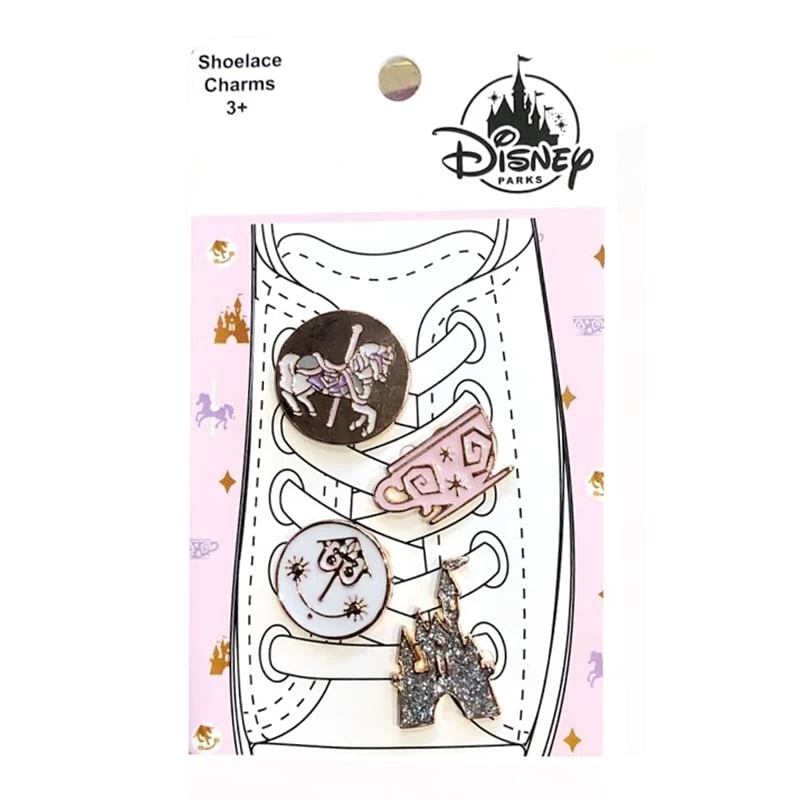 Disney Shoelace Charm Set - Magic Kingdom Attraction Icons 1 Disney Shoelace Charm Set - Magic Kingdom Attraction Icons